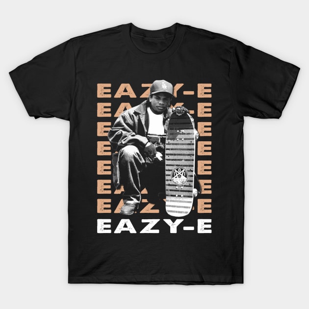 Eazy E's Streets Capturing The Nwa Frontman's Aura T-Shirt by Super Face